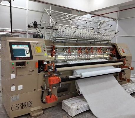 Μηχανή κατασκευής κουβέρτας με πολλαπλές βελόνες 1000r/min 96 ιντσών