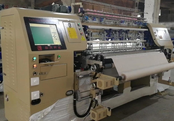 1200r/Min αυτοματοποιημένη τέμνουσα μηχανή υφάσματος για την τοποθέτηση στο κρεβάτι 6500W