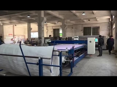 Συνεχής τύπου αυτόματη τροφοδοσία και κοπή Υπολογιστική μηχανή ενδυμασίας με μία βελόνα